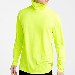 Retro green neon long sleeve turtleneck NWT